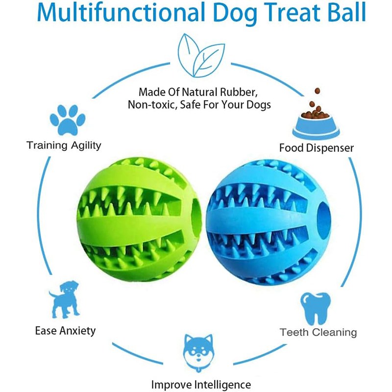 Five uses: training, treat dispensing, teeth cleaning, calming and enrichment