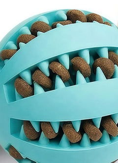 Close-up of the treat channel filled with kibble