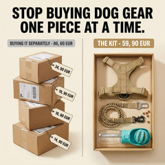 The kit costs less than buying each piece separately